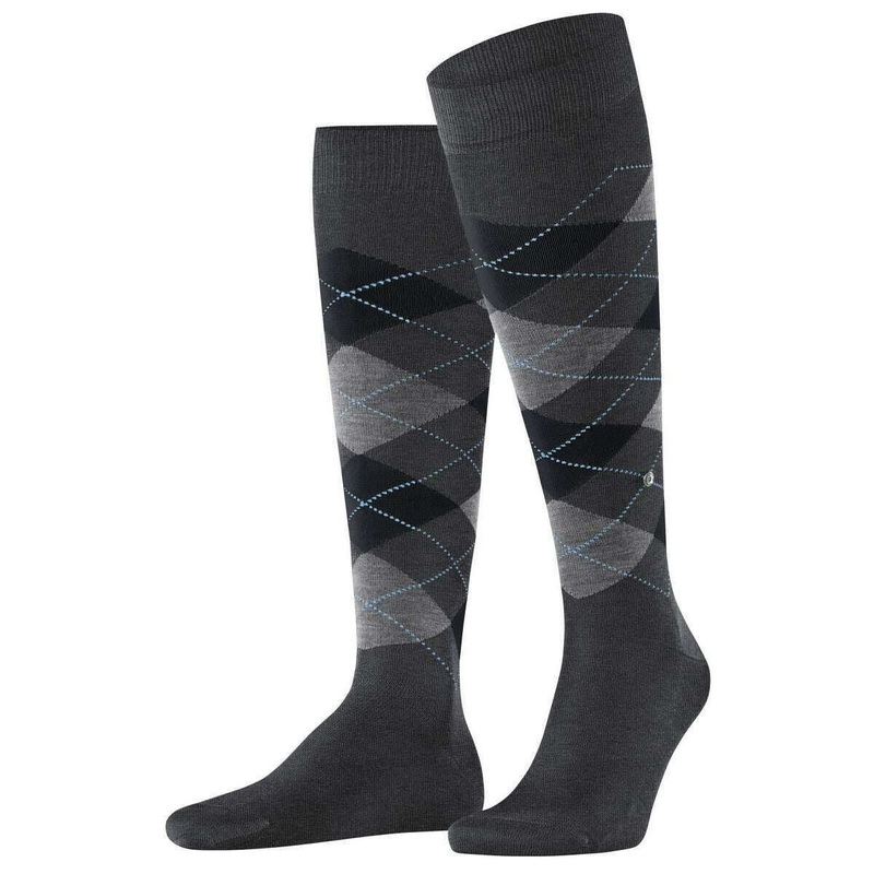 Burlington Manchester Knee High Socks – Anthracite Grey