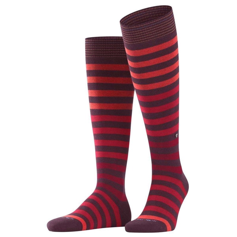 Burlington Blackpool Knee High Socks – Coral Red