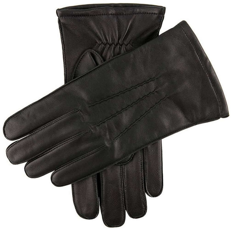 Dents Dilton Leather Gloves – Black