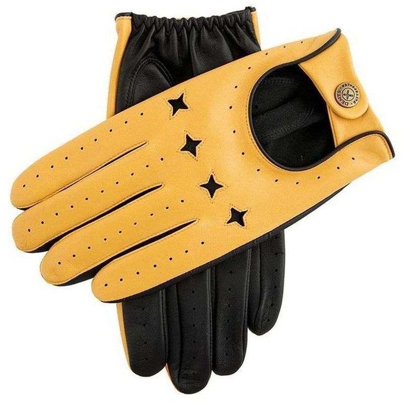 Dents The Suited Racer Touchscreen Driving Gloves – Cork/Black
