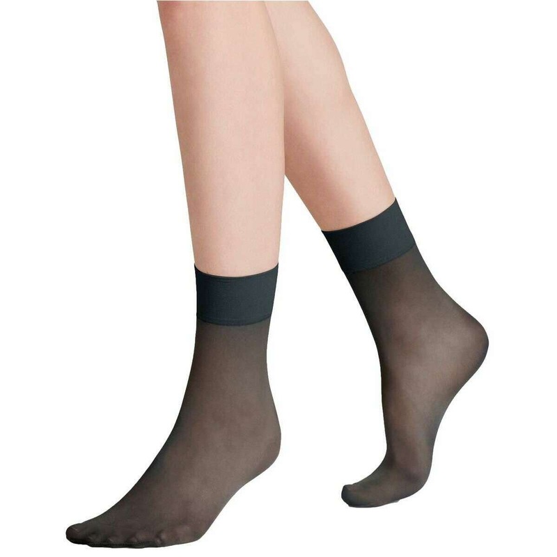 Falke Pure Matt 20 Denier Anklet Tights – Graphite Grey