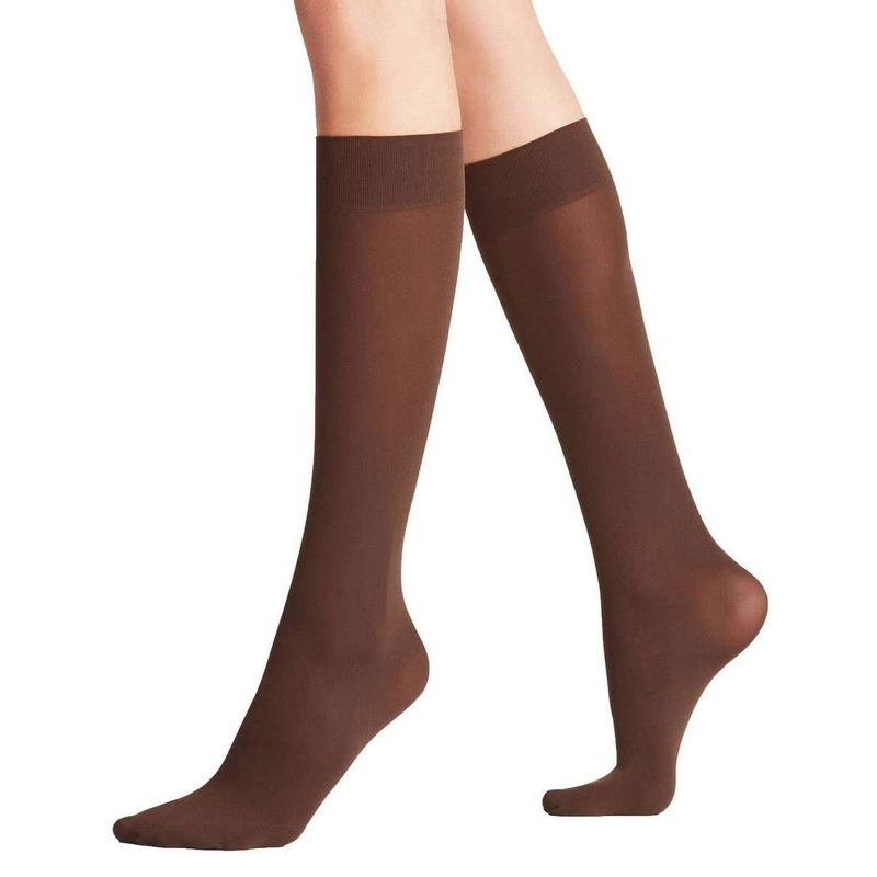 Falke Pure Matt 50 Denier Knee-High Tights – Brenda Brown