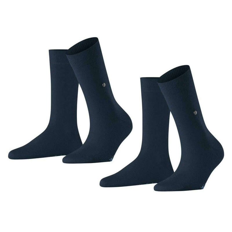 Burlington Everyday 2-Pack Socks – Marine Navy
