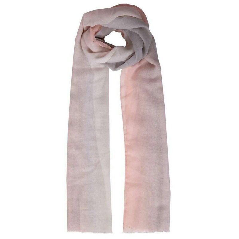 Dents Ombre Lightweight Scarf – Pale Pink