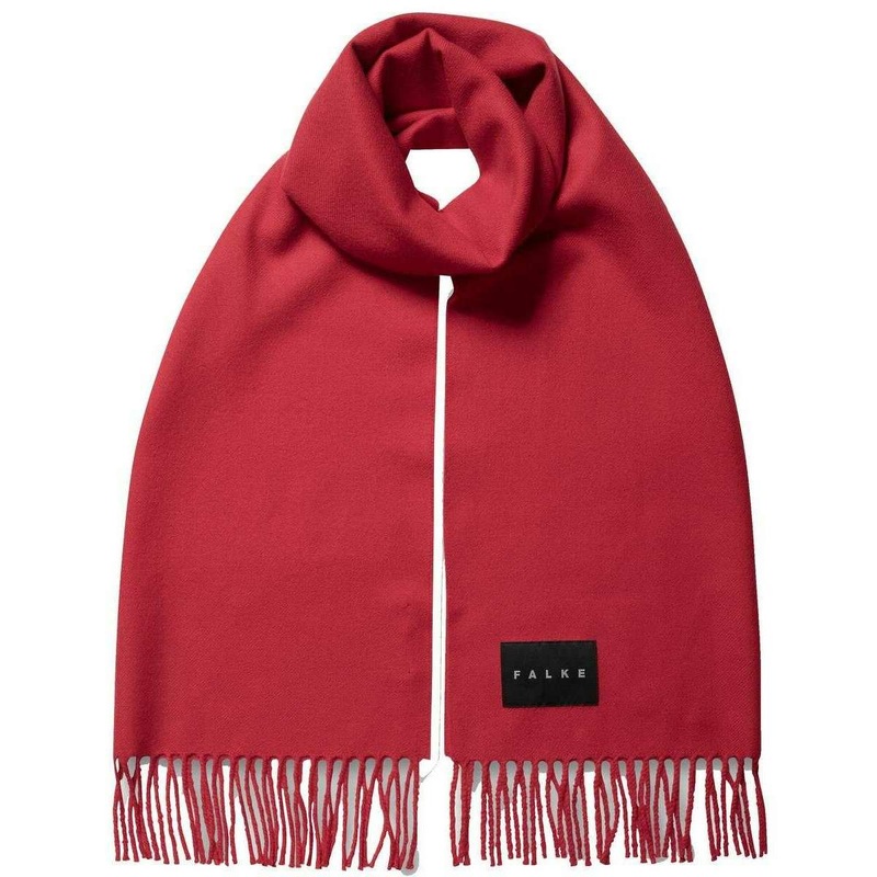Falke Woven Stole – Coral Red