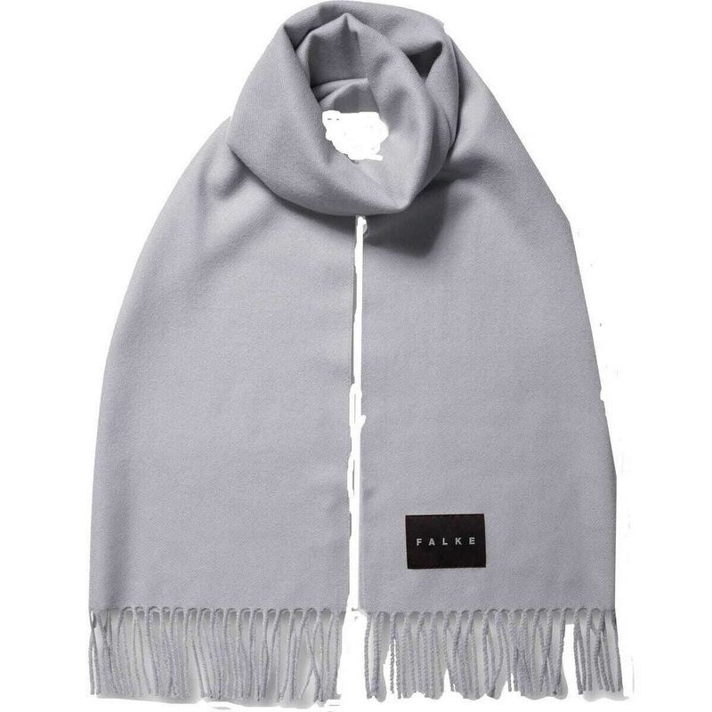 Falke Woven Stole – Light Grey