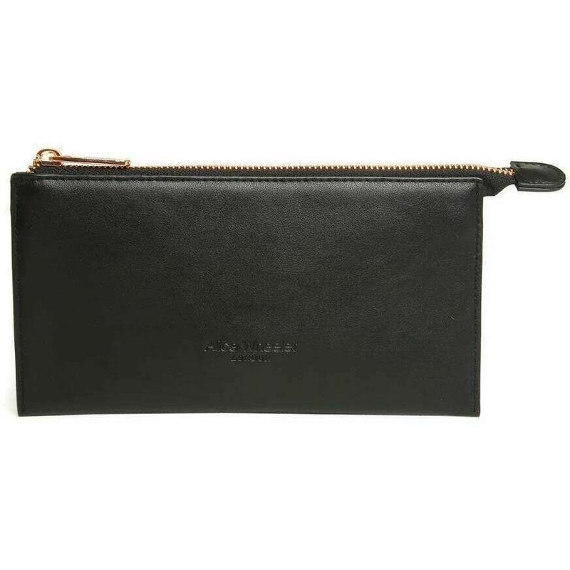 Alice Wheeler London Valencia Double Purse – Black