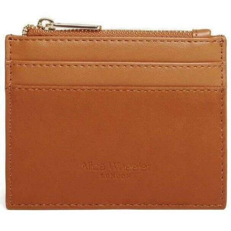 Alice Wheeler London Verona Coin Purse – Tan