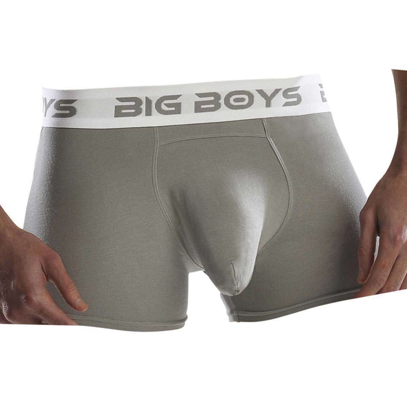 Big Boys Boxer Briefs – Steel Grey