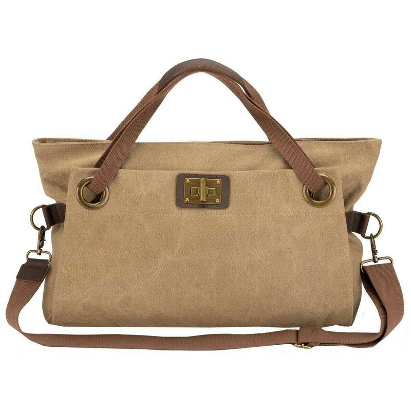 ZEDE Pont Des Arts Cross Body Bag – Beige Khaki