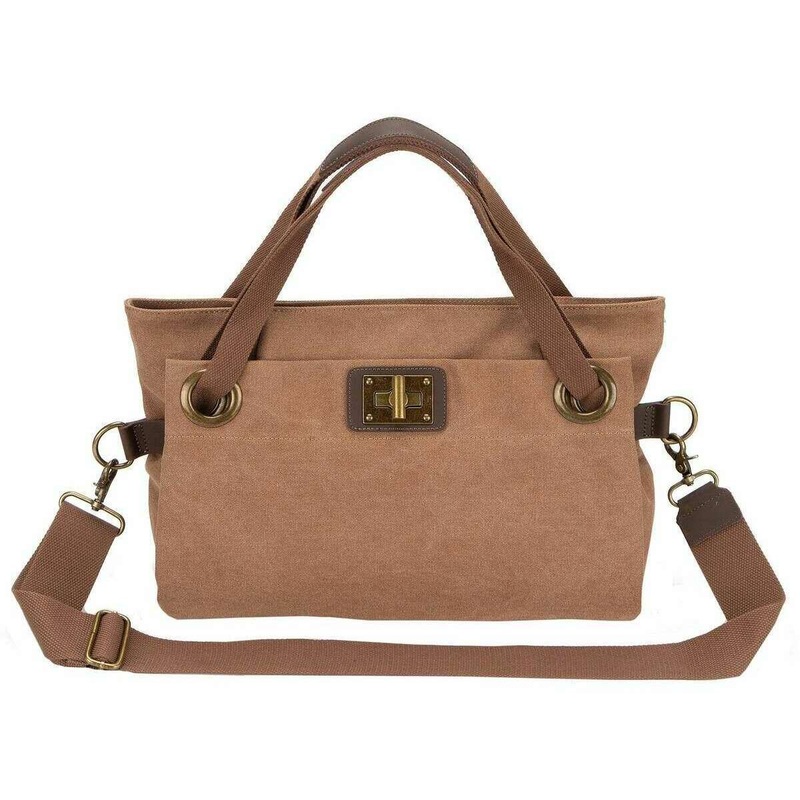 ZEDE Pont Des Arts Medium Cross Body Bag – Camel Brown