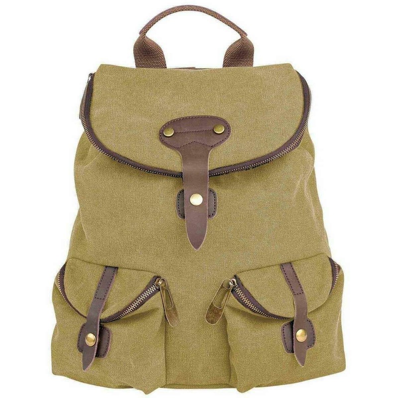 ZEDE Saint Paul Backpack – Beige Khaki