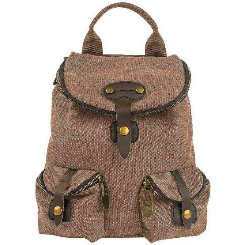 ZEDE Saint Paul Small Backpack – Camel Brown