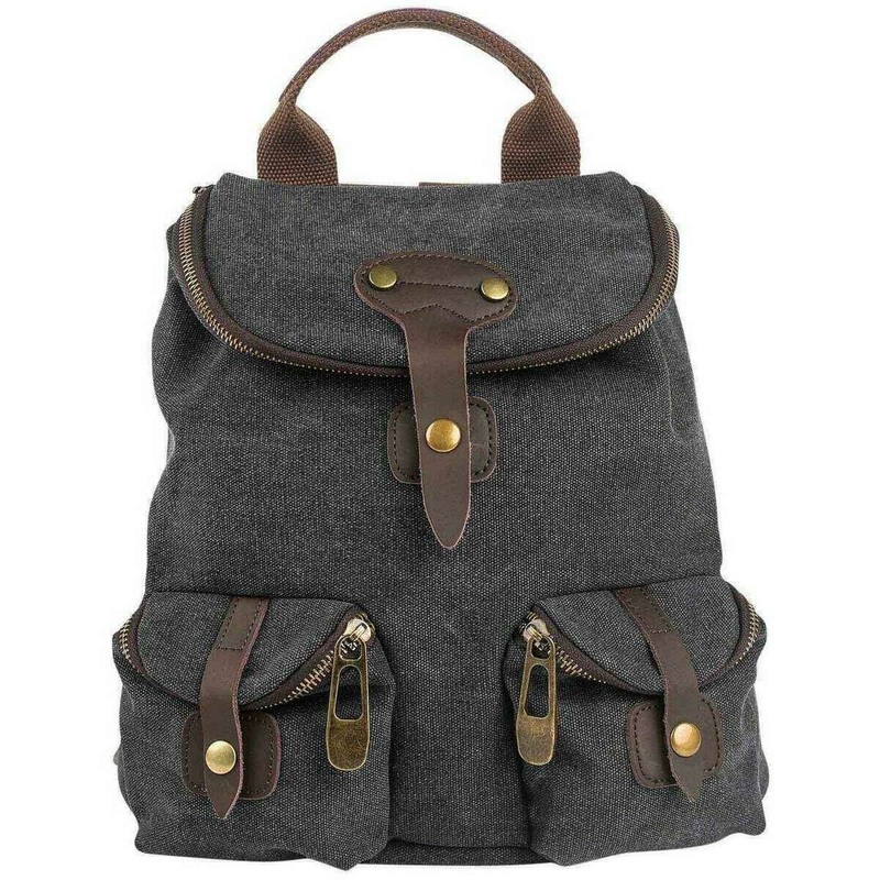 ZEDE Saint Paul Small Backpack – Noir Black
