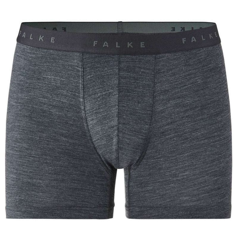 Falke Daily ClimaWool Boxer Brief – Dark Grey Heather