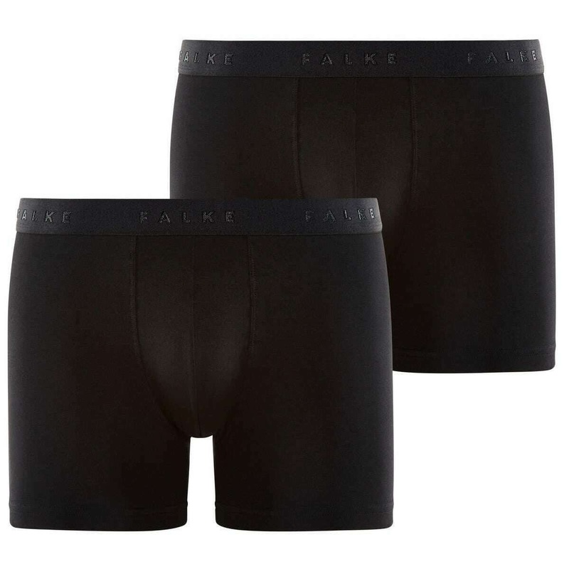 Falke Daily Comfort 2 Pack Boxer Brief – Black