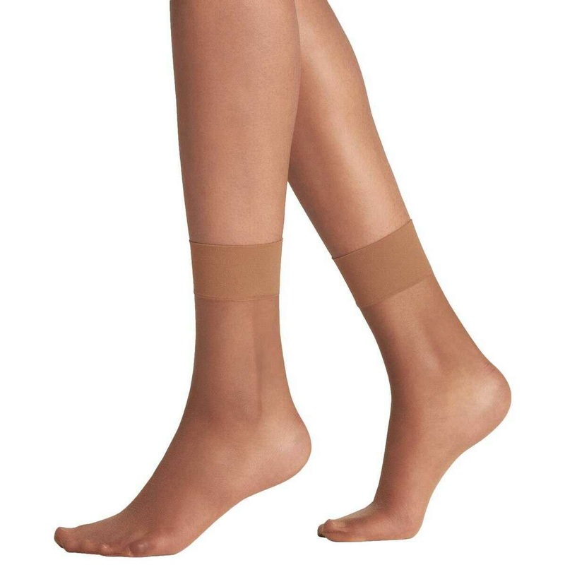 Falke Shelina 12 Denier Anklets – Hazel Brown