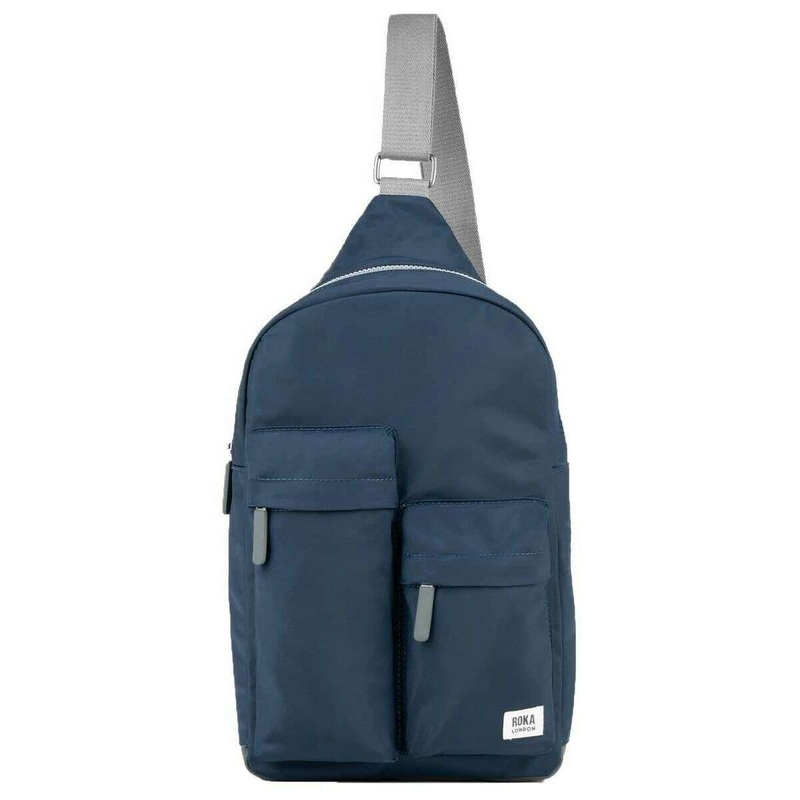 Roka Willesden M XL Recycled Nylon Scooter Bag – Midnight Navy