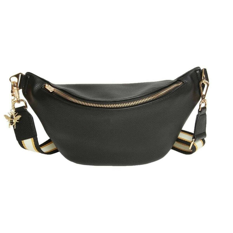 Alice Wheeler London Banana Bag – Black