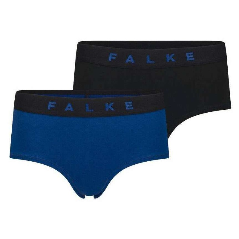 Falke Daily Comfort 2-Pack Hipster Brief – Black/Blue