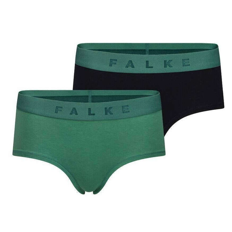 Falke Daily Comfort 2-Pack Hipster Brief – Black/Green