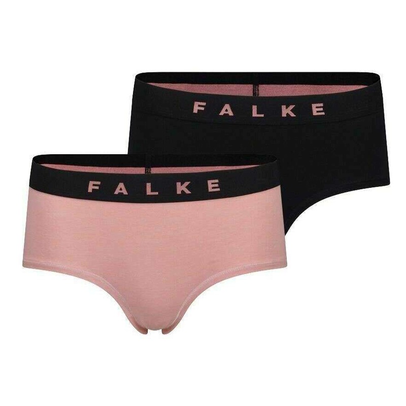 Falke Daily Comfort 2-Pack Hipster Brief – Black/Pink