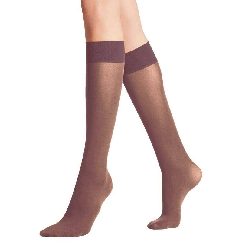 Falke Pure Matt 50 Denier Knee High Socks – Roan Rouge Red