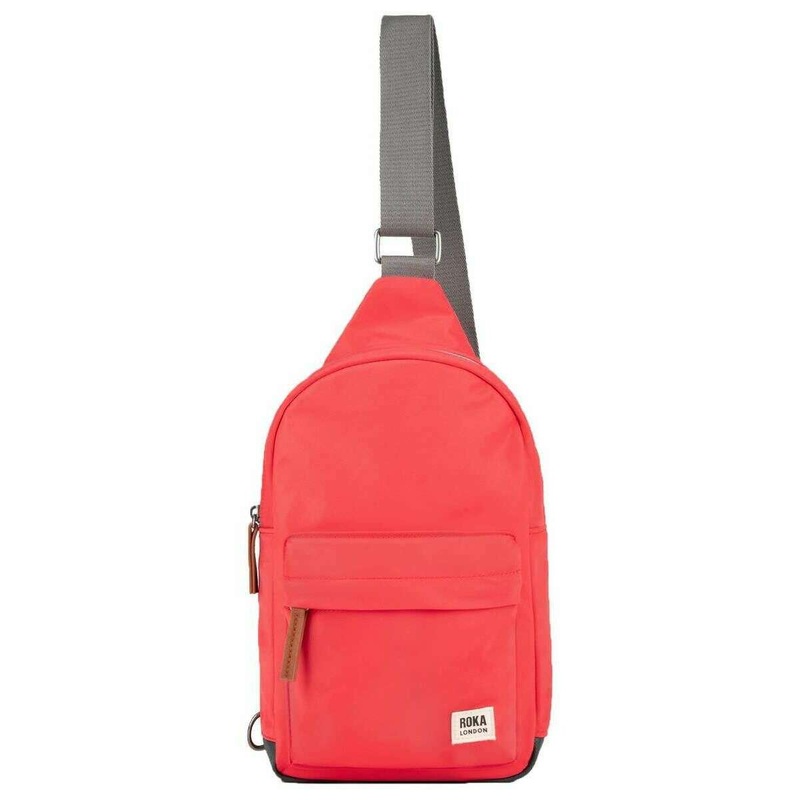 Roka Willesden B Large Recycled Nylon Scooter Bag – Poppy Red
