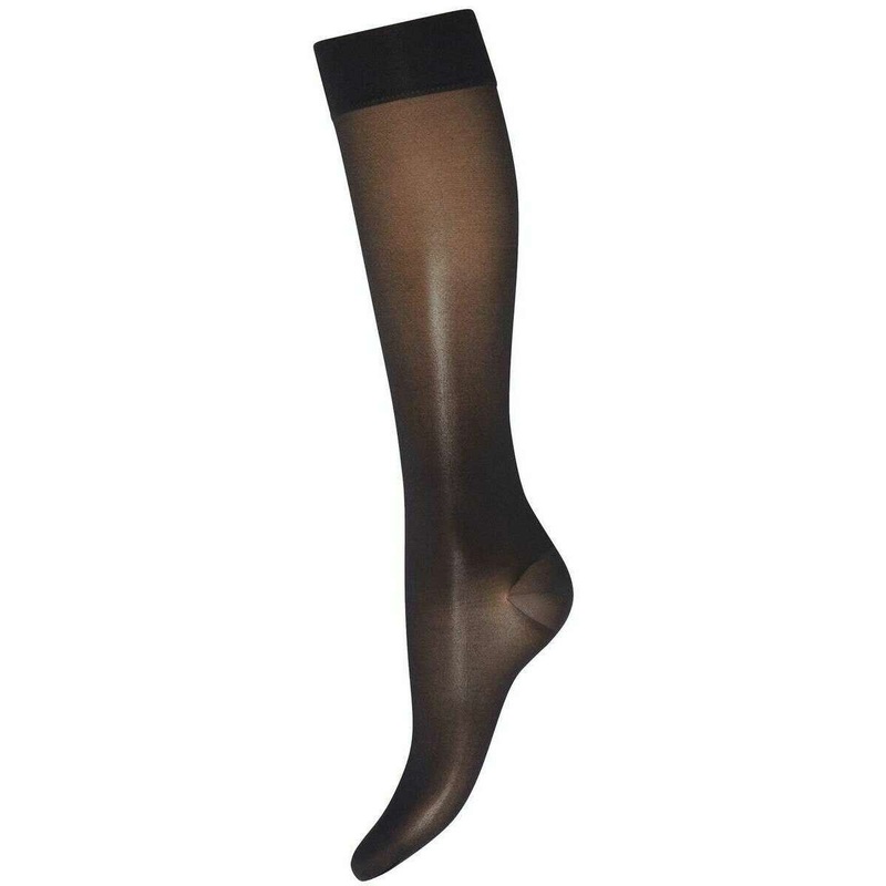 Wolford Pure Energy Vitalizer 30 Denier Knee High Tights – Black