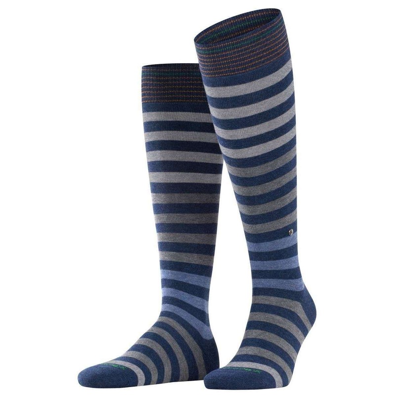 Burlington Blackpool Knee High Socks – Dark Blue Mel