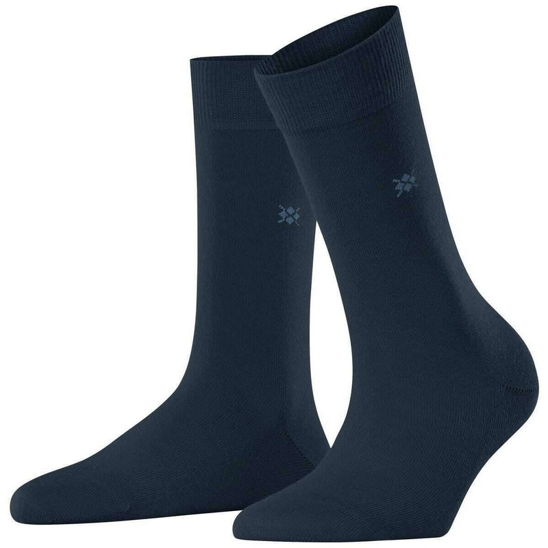 Burlington Bloomsbury Socks – Marine Blue