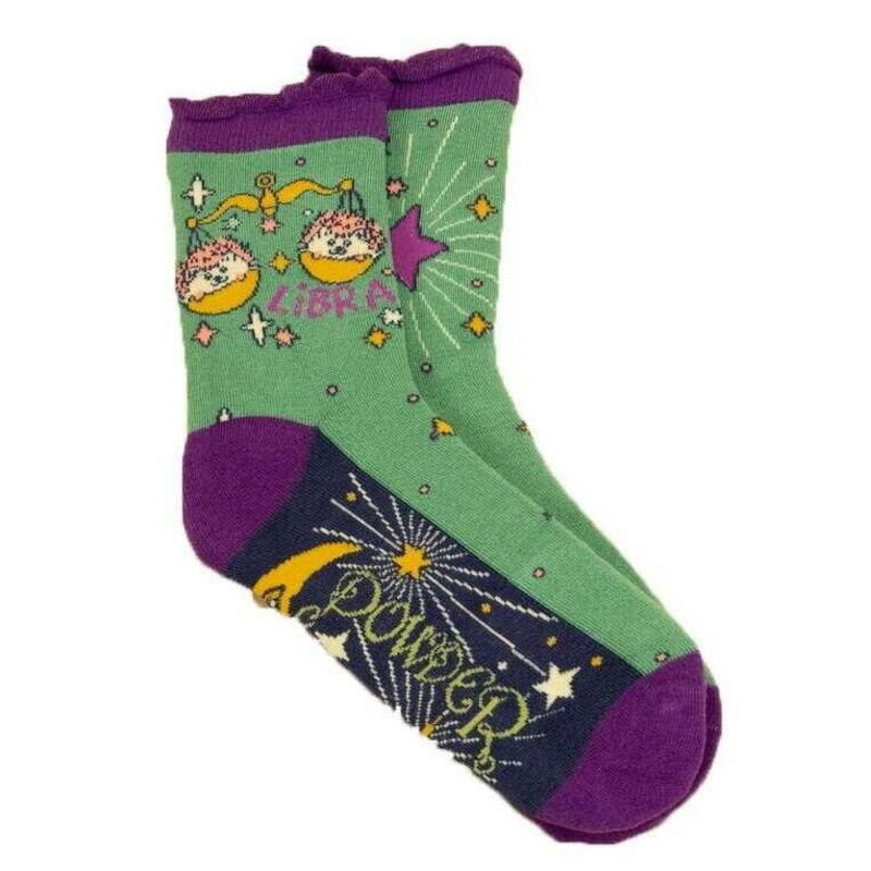 Powder Libra Ankle Socks – Green