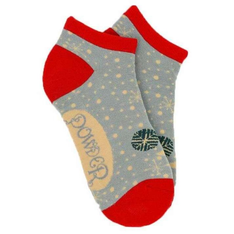 Powder Winters Night Trainer Socks – Pale Blue