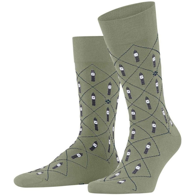 Burlington Big Ben Socks – Leaf Green