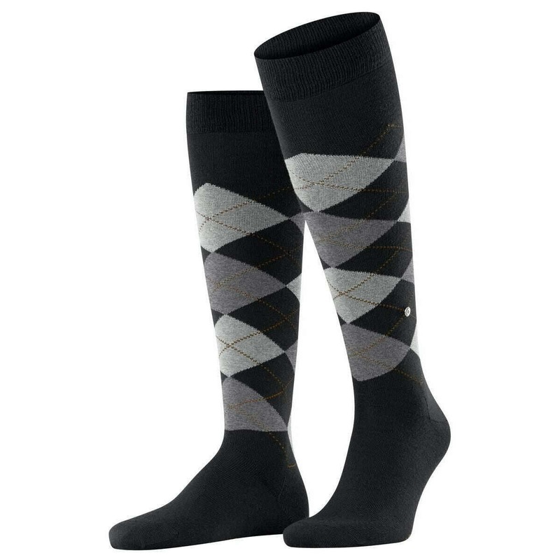 Burlington Edinburgh Knee High Socks – Black