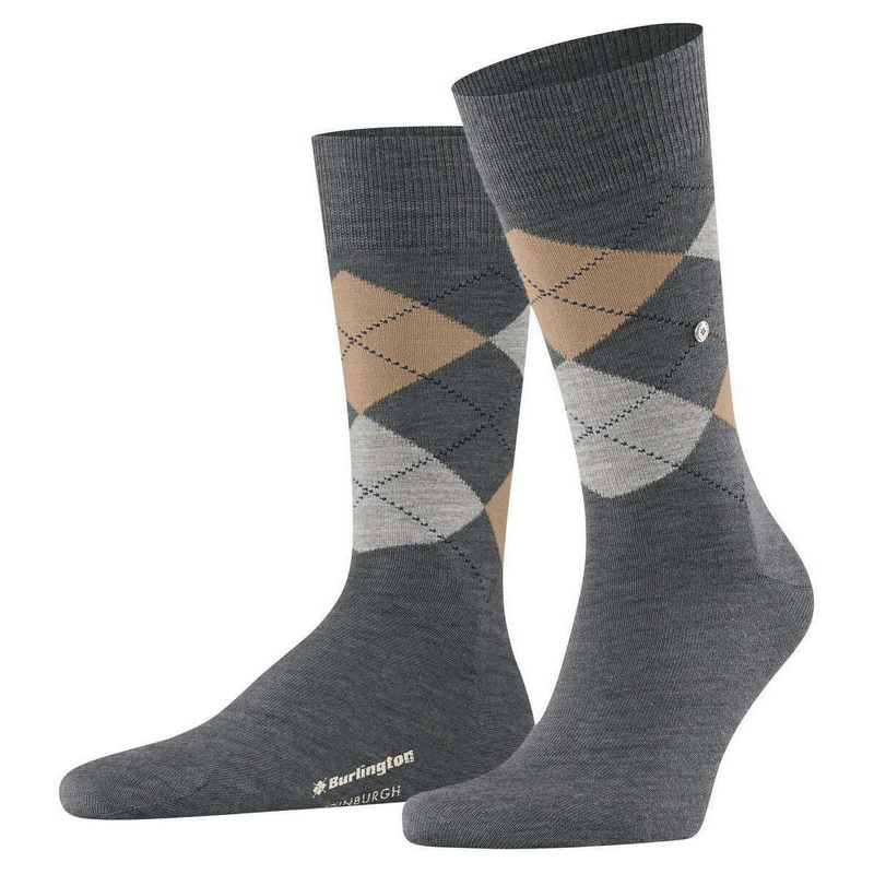 Burlington Edinburgh Socks – Dark Grey