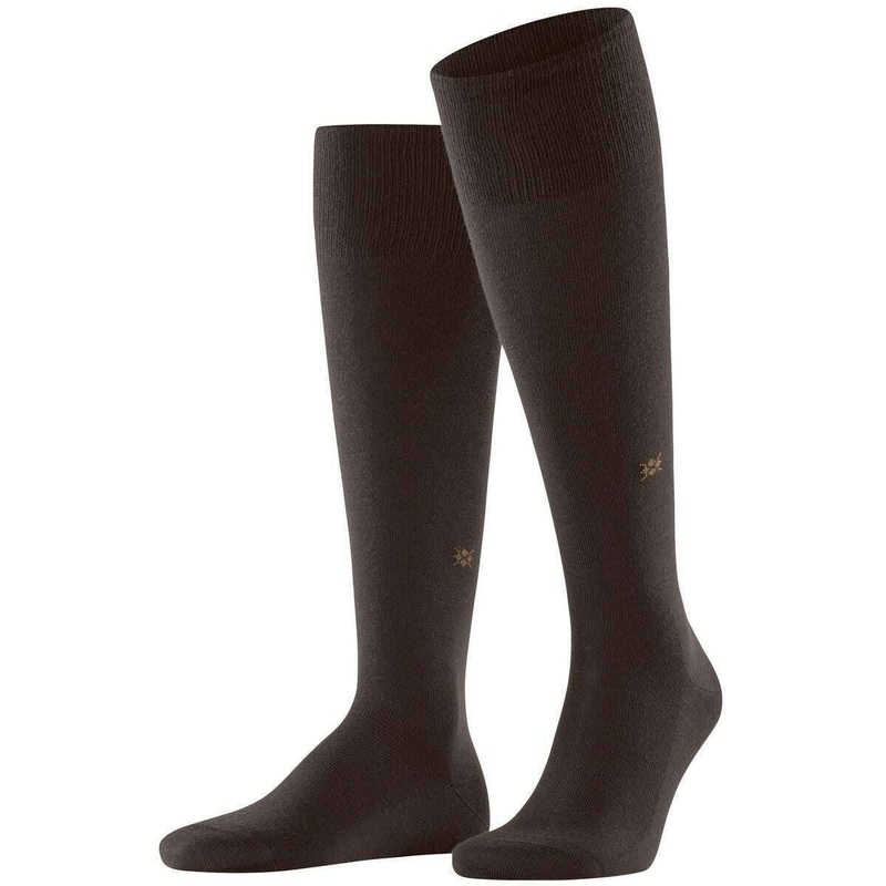Burlington Leeds Knee High Socks – Dark Brown