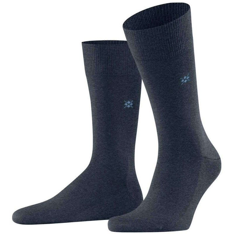 Burlington Leeds Socks – Dark Blue Mel