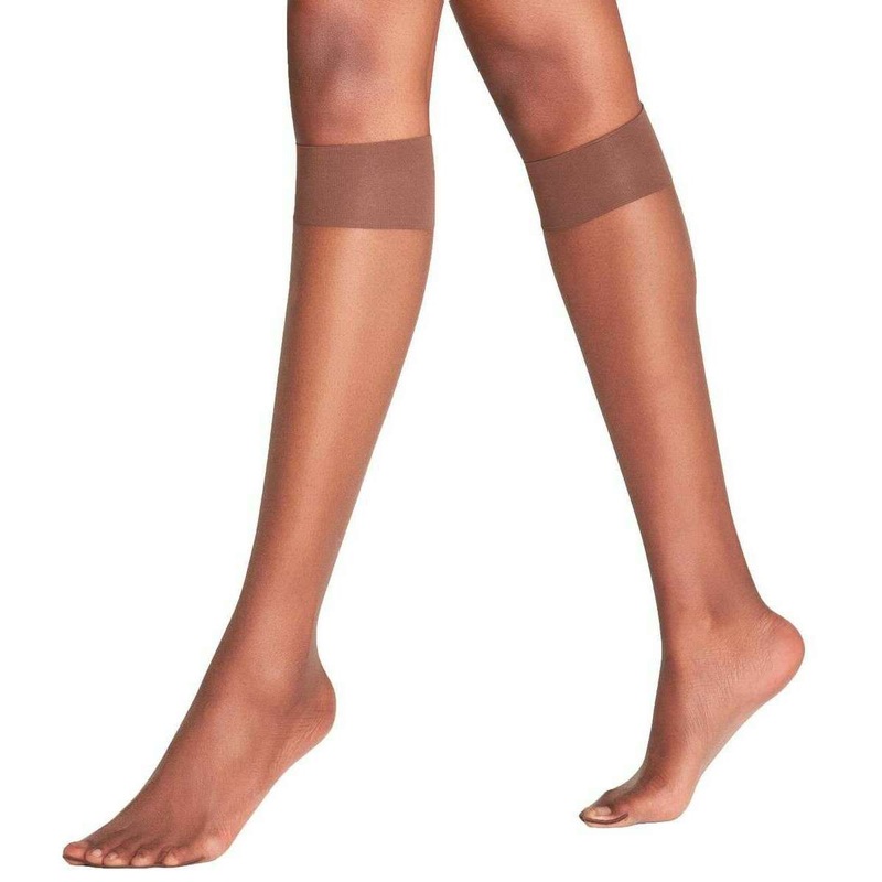 Falke Shelina 12 Denier Knee High Socks – Espresso Brown