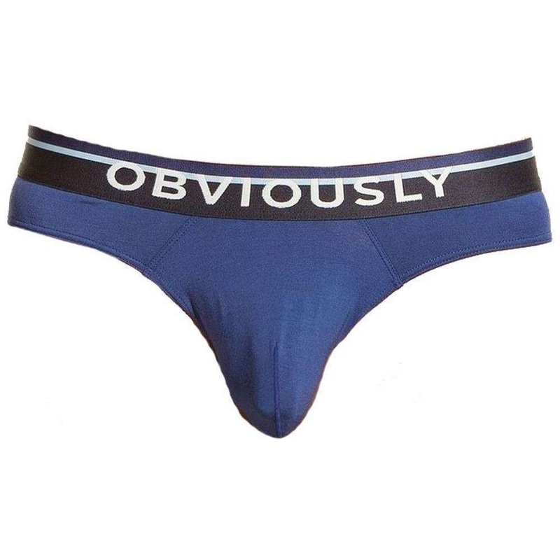 Obviously Primeman AnatoMAX Hipster Brief – Navy