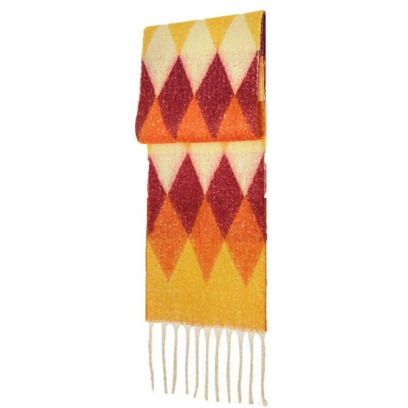 Powder Lulu Cosy Scarf – Fuchsia Mix
