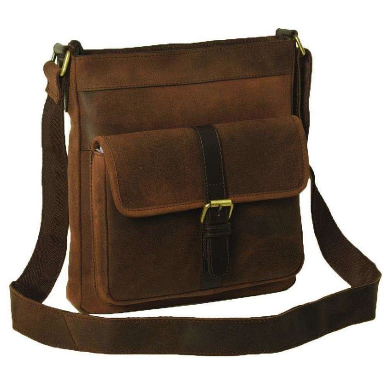 Ashwood Leather Doug Cross Body Bag – Tornado Brown