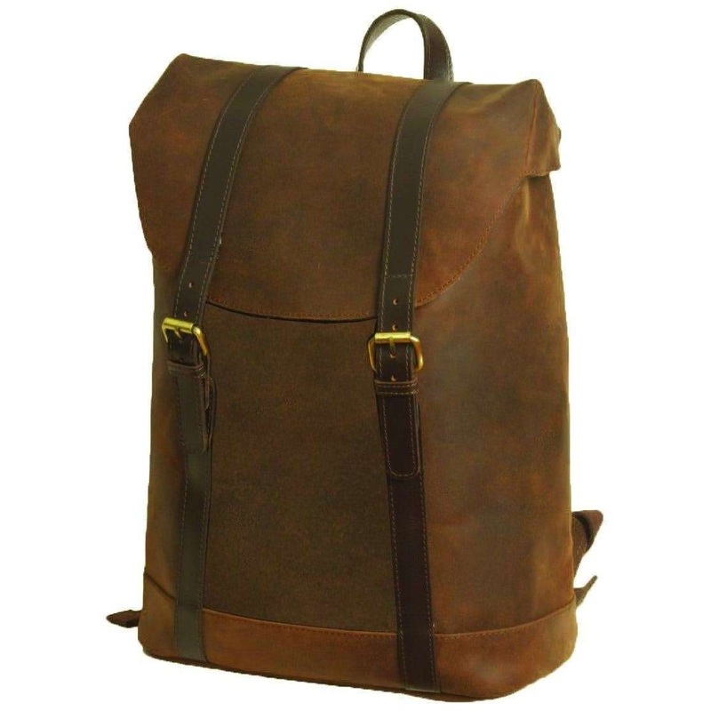 Ashwood Leather Kane Large Rucksack – Tornado Brown