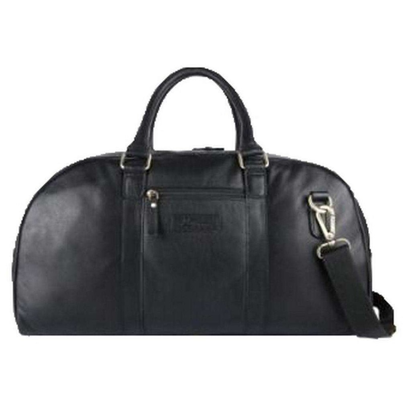 Ashwood Leather Travel Holdall – Black
