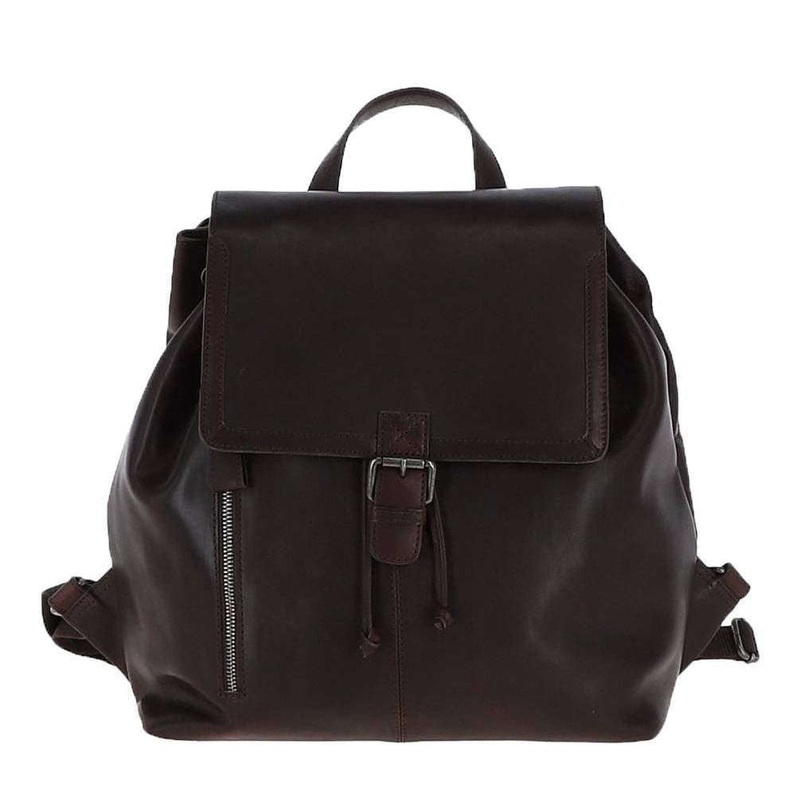 Ashwood Leather Windmere Waxy Leather Travel Rucksack – Brown