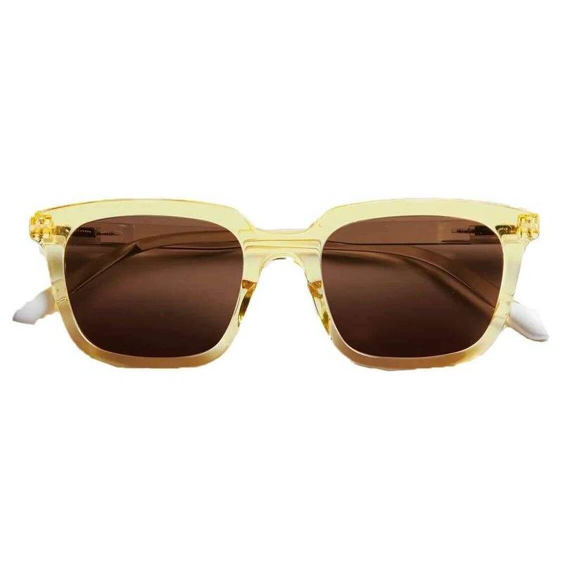 Barner Holly Glossy Sunglasses – Quartz Yellow/Cocoa Brown