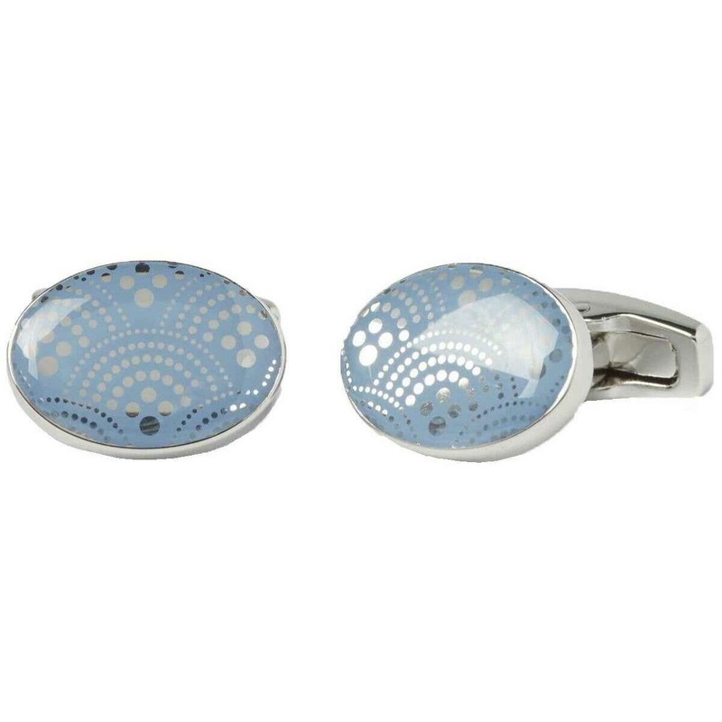 Simon Carter Brio Cufflinks – Blue