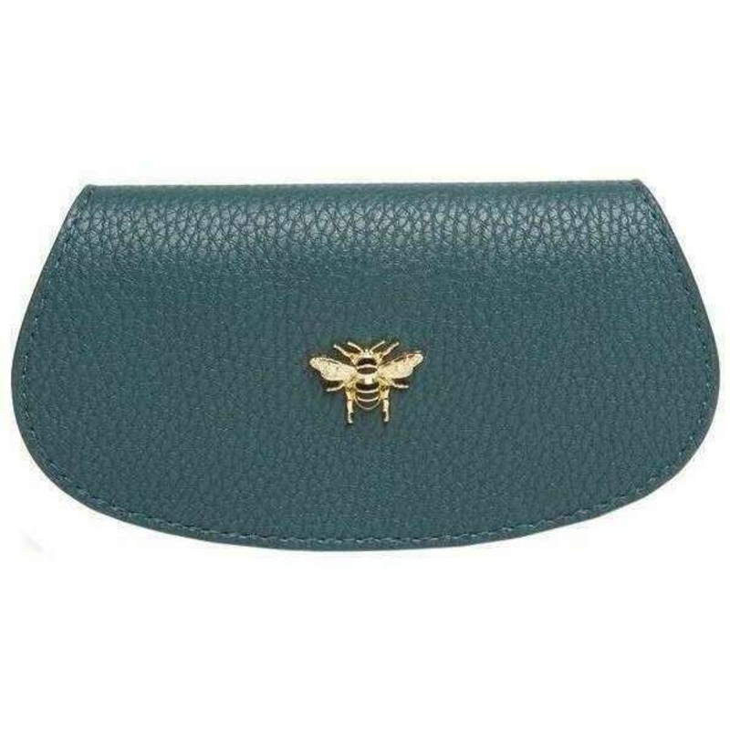 Alice Wheeler London Glasses Case – Teal Blue
