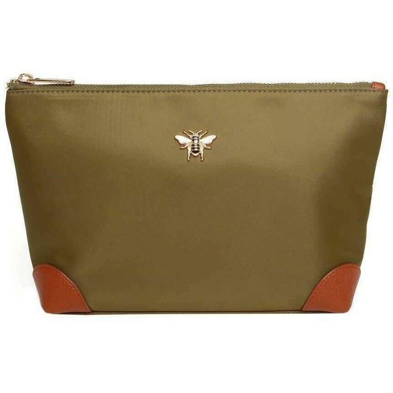 Alice Wheeler London Harrow Travel Bag – Olive Green