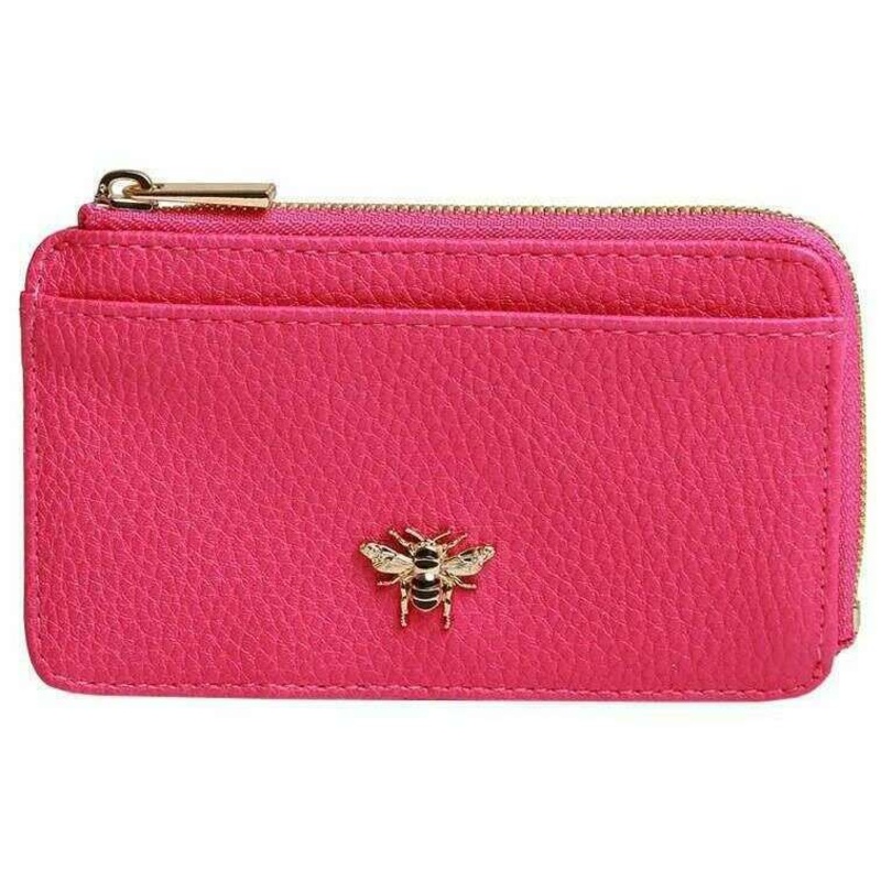 Alice Wheeler London Bath Coin Card Purse – Hot Pink